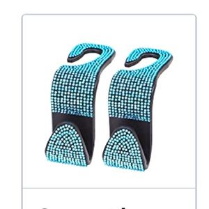 Car Organizer Hook - Teal Bling